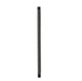 1/2 in. x 11 in. Prefinished Matte Black Pipe - Sweatfully