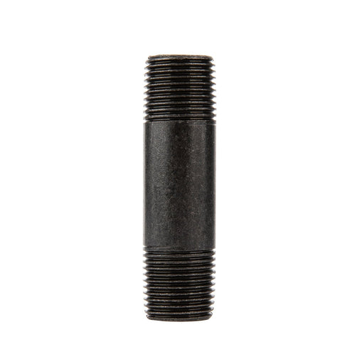1/2 in. x 3 in. Prefinished Matte Black Pipe - Sweatfully