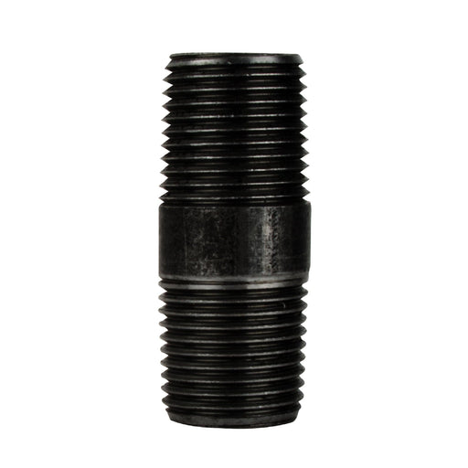 1/2 in. x 2 in. Prefinished Matte Black Pipe - Sweatfully