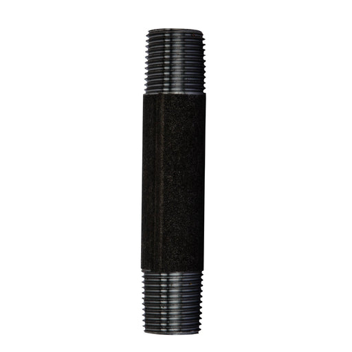 1/2 in. x 4 in. Prefinished Matte Black Pipe - Sweatfully