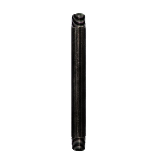 1/2 in. x 8 in. Prefinished Matte Black Pipe - Sweatfully