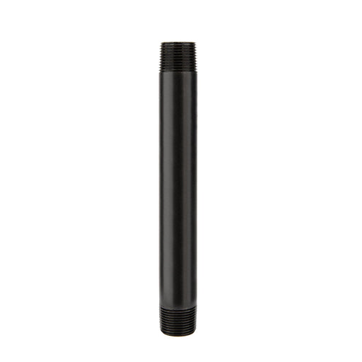3/4 in. x 8 in. Prefinished Matte Black Pipe - Sweatfully