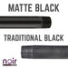 3/4 in. x 8 in. Prefinished Matte Black Pipe - Sweatfully