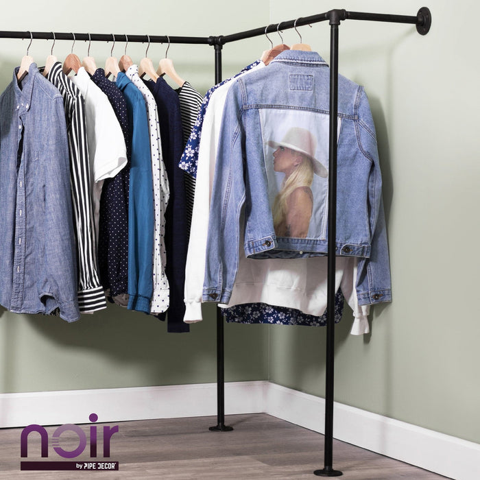 1/2 in. x 30 in. Prefinished Matte Black Pipe - Sweatfully
