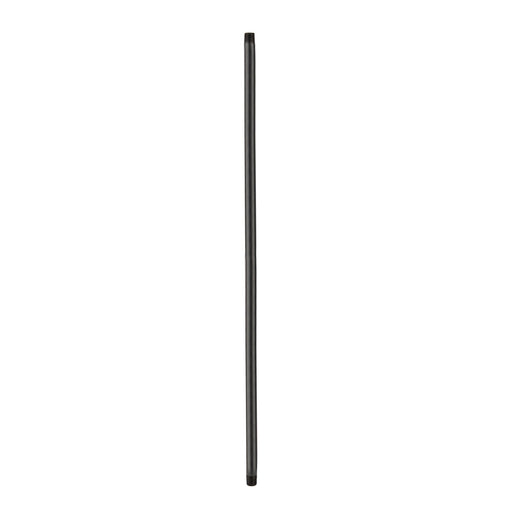 1/2 in. x 36 in. Prefinished Matte Black Pipe - Sweatfully