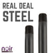 1/2 in. x 36 in. Prefinished Matte Black Pipe - Sweatfully