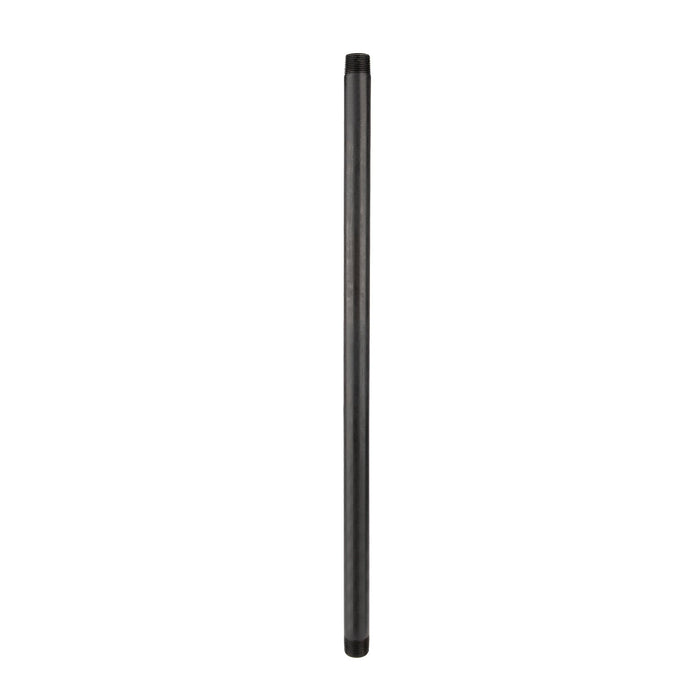 1 in. x 30 in. Prefinished Matte Black Pipe - Sweatfully