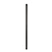 1 in. x 30 in. Prefinished Matte Black Pipe - Sweatfully