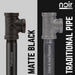 1 in. x 30 in.  Noir Black Round Flange Pipe Table Legs - 4 Pack - Sweatfully