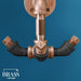 1/2 in. x 2 in. Red Brass Pipe - Sweatfully