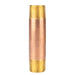 3/4 in. x 4 in. Red Brass Pipe - Sweatfully