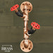 3/4 in. x 6 in. Red Brass Pipe - Sweatfully
