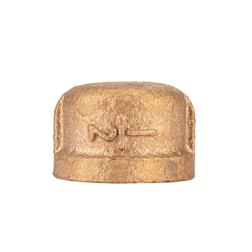 1/2 in. Red Brass Cap - Sweatfully