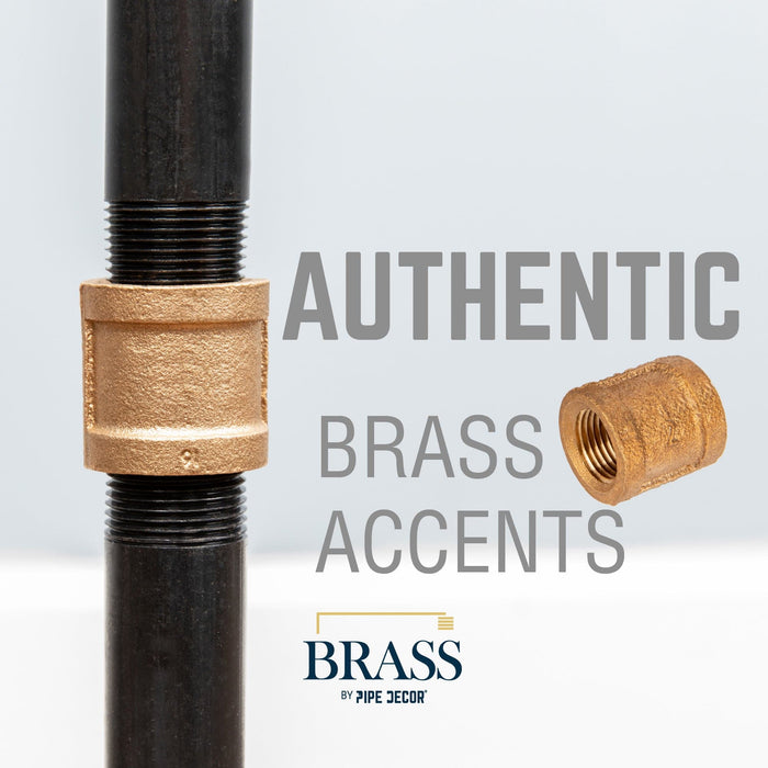 1/2 in. Red Brass Coupling - Sweatfully