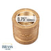 3/4 in. Red Brass Coupling - Sweatfully