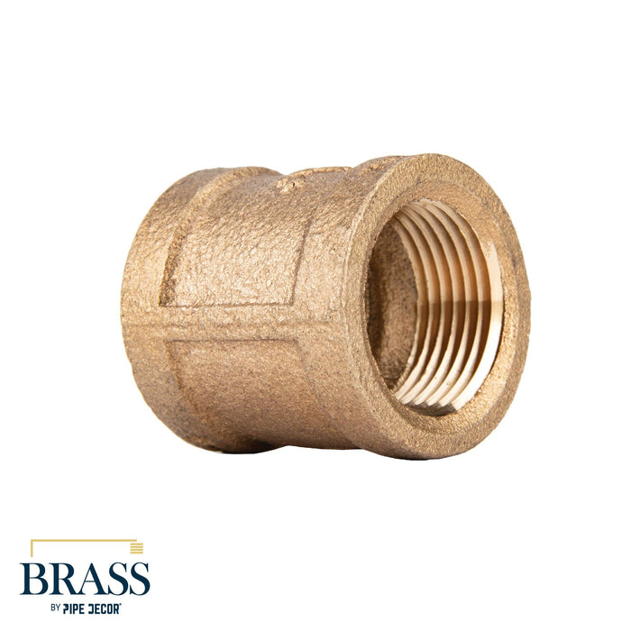 3/4 in. Red Brass Coupling - Sweatfully