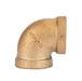 1/2 in. Red Brass 90 Degree Elbow - Sweatfully
