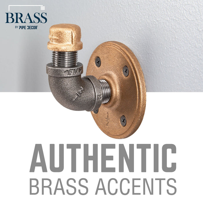 1/2 in. Red Brass Flange - Sweatfully