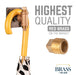 1/2 in. Red Brass Plug - Sweatfully