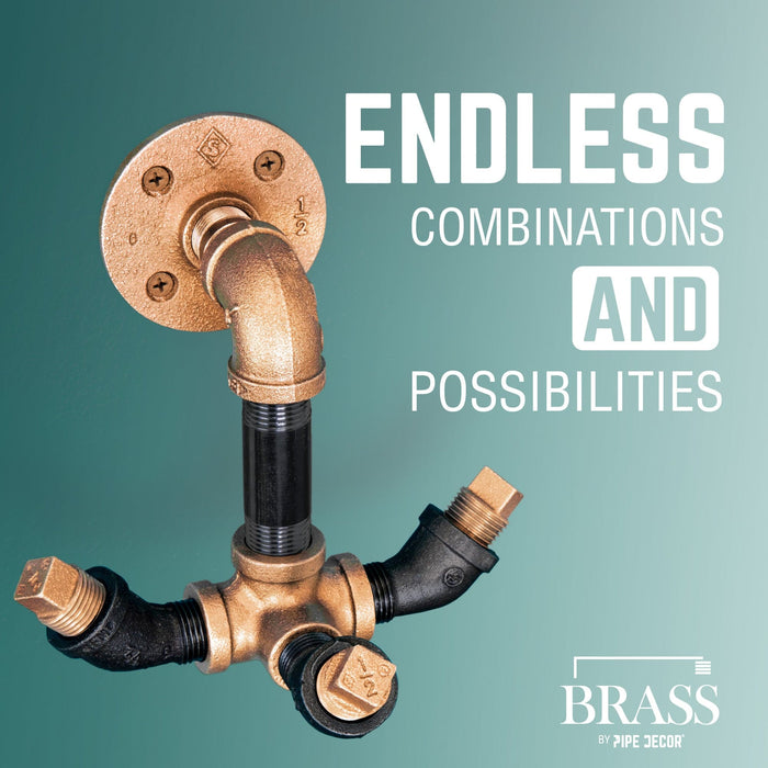 1/2 in. Red Brass Plug - Sweatfully