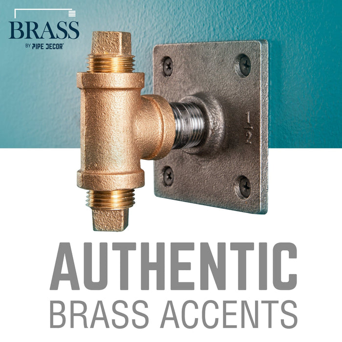 1/2 in. Red Brass Plug - Sweatfully