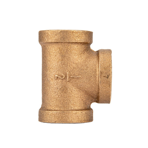 1/2 in. Red Brass Tee - Sweatfully