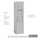 Salsbury 11 Door High Free-Standing 4C Horizontal Mailbox with 9 Doors in Aluminum with USPS Access - Sweatfully
