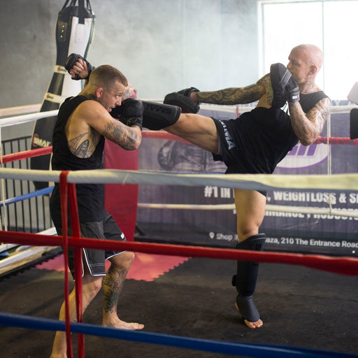 Elite85 Muay Thai Shin Guards - Sweatfully