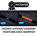 Light Commercial Folding Treadmill - Muscle D Fitness - LED Display - Heart Rate Monitor - Safety Clip - Sweatfully