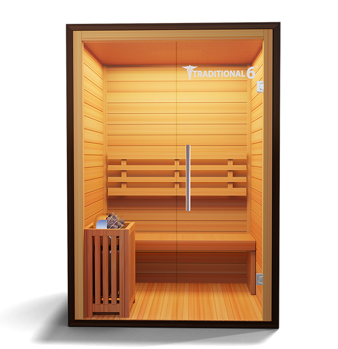 2 Person Home Stream Sauna | Traditional 6™ - Sweatfully