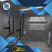 SFE Commercial Full Power Rack (Squat Rack) with Weight Storage (New) - Sweatfully