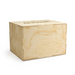 3-in-1 Wood Plyo Cube – Adjustable 20/24/30" Plyometric Box for Jumps, Step-Ups, and Strength Training – Heavy-Duty Poplar & Eucalyptus Construction – Flat Pack with Easy Assembly - Sweatfully
