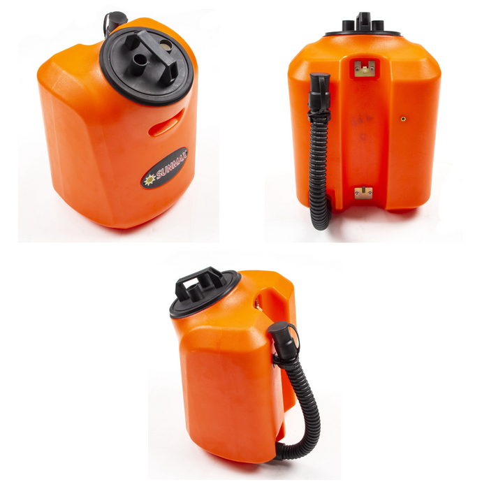 RT15 14" Commercial Compact Floor Scrubber Machine, 14500 sqft/h, 4-Gal Sewage Tank, Efficient Cleaning for Hard Floors - Sweatfully