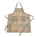 Curacao Block Print Apron - Sweatfully