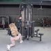 4 Stack Megatron Standard Jungle Gym - 2 Colors - Muscle D Fitness - Low Row, Lat Pulldown, Single Handle Hi/low Pulley, Double Hi/Low Pulley - Sweatfully