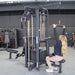 4 Stack Megatron Standard Jungle Gym - 2 Colors - Muscle D Fitness - Low Row, Lat Pulldown, Single Handle Hi/low Pulley, Double Hi/Low Pulley - Sweatfully