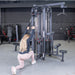 4 Stack Megatron Standard Jungle Gym - 2 Colors - Muscle D Fitness - Low Row, Lat Pulldown, Single Handle Hi/low Pulley, Double Hi/Low Pulley - Sweatfully
