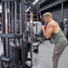 4 Stack Megatron Standard Jungle Gym - 2 Colors - Muscle D Fitness - Low Row, Lat Pulldown, Single Handle Hi/low Pulley, Double Hi/Low Pulley - Sweatfully