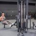4 Stack Megatron Standard Jungle Gym - 2 Colors - Muscle D Fitness - Low Row, Lat Pulldown, Single Handle Hi/low Pulley, Double Hi/Low Pulley - Sweatfully