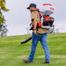 5 Gal Battery-Powered Fertilizer Spreader Broadcast Lawn Seed Ice Melt Salt - Sweatfully