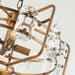 4-Light Golden or Black Modern Crystal Island Pendant Light - Sweatfully