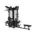 SFE Commercial 4 Station Jungle Gym Machine with (4) Weight Stacks (New) - Sweatfully