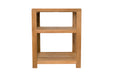 Charleston Natural Teak Spa/Bathroom - Under Sink - Storage Bench - 14" - Sweatfully