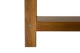 Bali Teak Shower and Bath Spa Bench with Shelf – 18″ - Sweatfully