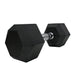 Perform Better Rubber Hex Dumbbells Singles - Sweatfully