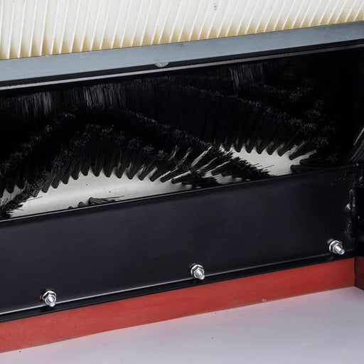 41" Heavy Duty Battery Powered Walk-Behind Industrial Floor Sweeper W/ Water Sprinklers (92516273) - Sweatfully