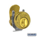 Salsbury Lock - Standard Replacement - for Locking Column Mailbox and Modern Mailbox - with (2) Keys - Gold Finish - Sweatfully