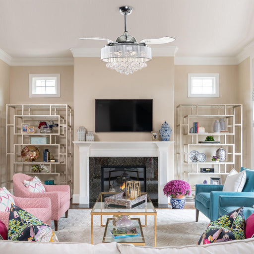 42" Broxburne Smart Fan with LED Light - Sweatfully