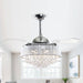 42" Broxburne Smart Fan with LED Light - Sweatfully