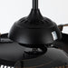 42" Modern Downrod Mount Crystal Ceiling Fan with Lighting and Remote Control - Sweatfully